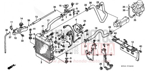 RADIATEUR FES250X de 1999